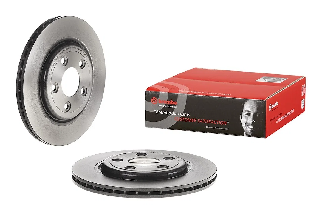 09791121C02 – BREMBO Brake Rotor, Vented One Piece Design Wheel Bolt Pattern 5 x 107.95 Millimeter 288 Millimeter Dia...